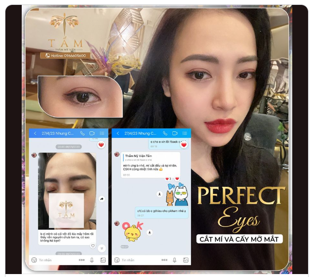 " Ơ Thẩm Mỹ Viện Tấm lại bị phốt à ​​​​​​​ "