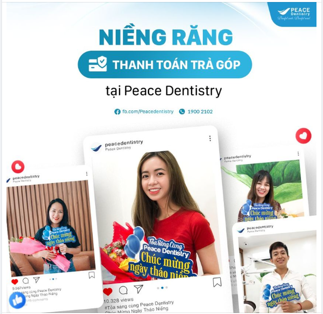 NIỀNG RĂNG TẠI PEACE DENTISTRY chính là dấu ấn rực rỡ nhất và đúng đắn của thanh xuân!