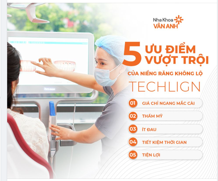 NIỀNG RĂNG TECHLIGN - BIẾT TRƯỚC NỤ CƯỜI TƯƠNG LAI VỚI PHÁC ĐỒ 3D