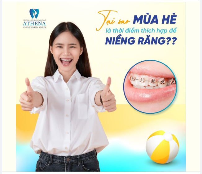 TẠI SAO MÙA HÈ LÀ THỜI ĐIỂM THÍCH HỢP ĐỂ NIỀNG RĂNG!