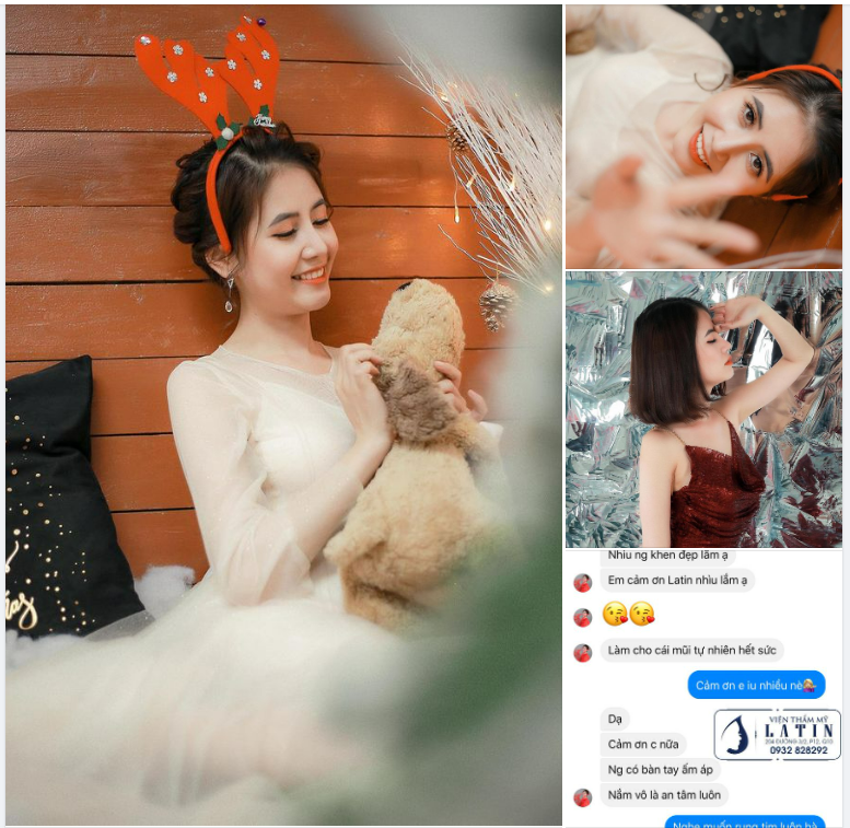 Feedback khách của Viện Thẩm Mỹ LATIN, muốn rụng tim luôn