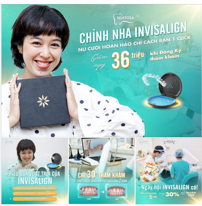 NỤ CƯỜI HOÀN HẢO CHỈ CÁCH BẠN MỘT CLICK- CHỈNH NHA INVISALIGN