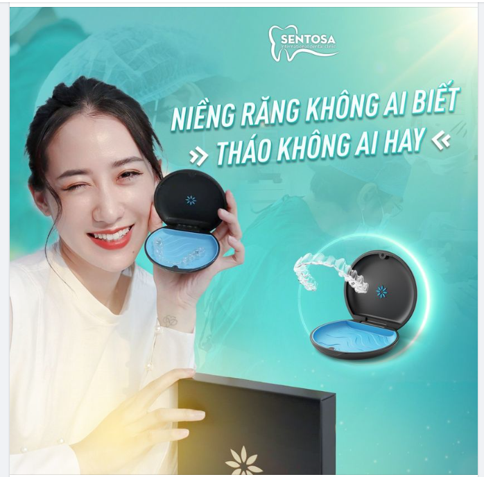 "NIỀNG RĂNG KHÔNG AI BIẾT - THÁO KHÔNG AI HAY"