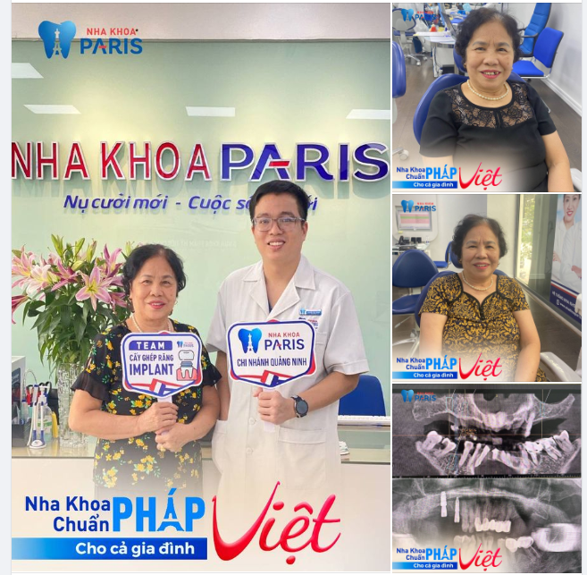 ĐƯA BỐ MẸ ĐẾN BỆNH VIỆN PARIS TRỒNG RĂNG LIỆU CÓ ĐÚNG?