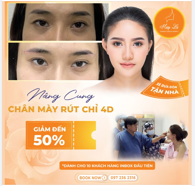 COMBO MẮT MÍ-NÂNG CUNG GIẢM 50% + Xe đưa đón tại nhà+ Tặng voucher 2,000,000 vnđ