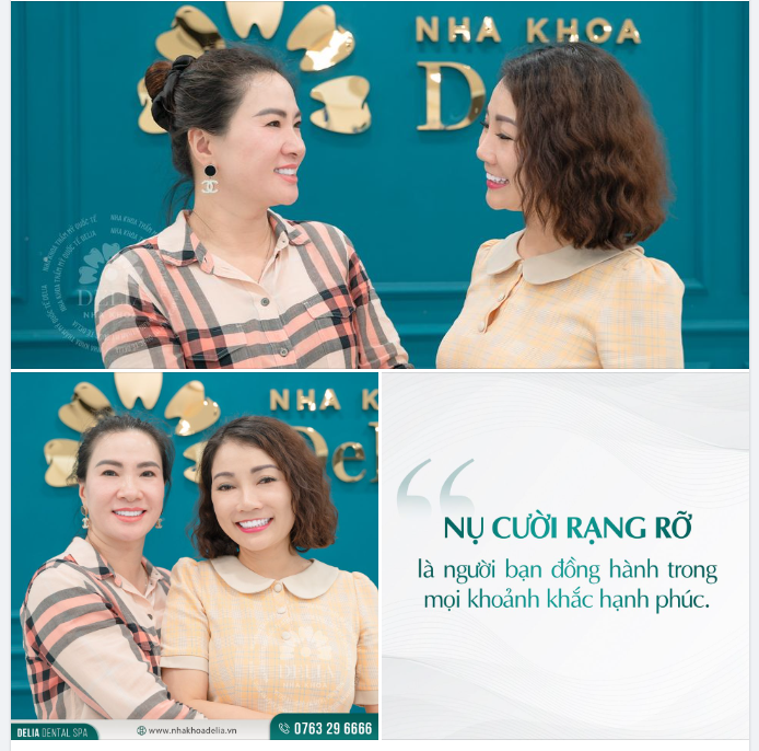 Nụ cười rạng rỡ chính là người bạn chân thành luôn đồng hành cùng chúng ta trong mọi khoảnh khắc hạnh phúc.