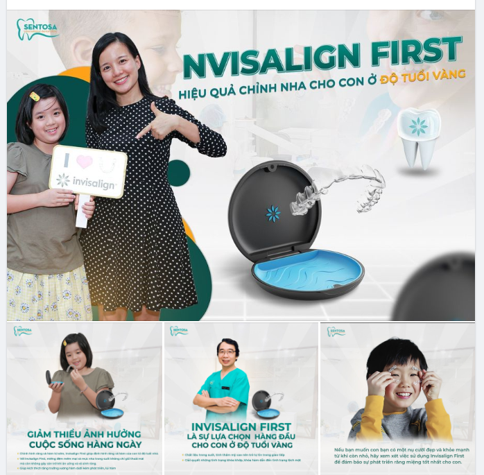 INVISALIGN FIRST: HIỆU QUẢ CHỈNH NHA CHO CON Ở ĐỘ TUỔI VÀNG!