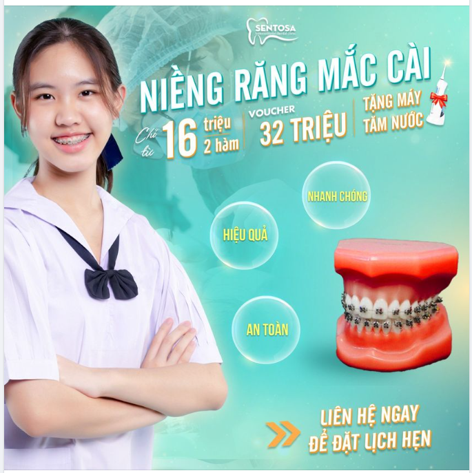 NIỀNG RĂNG MẮC CÀI - HÀI HÒA KHUÔN MẶT