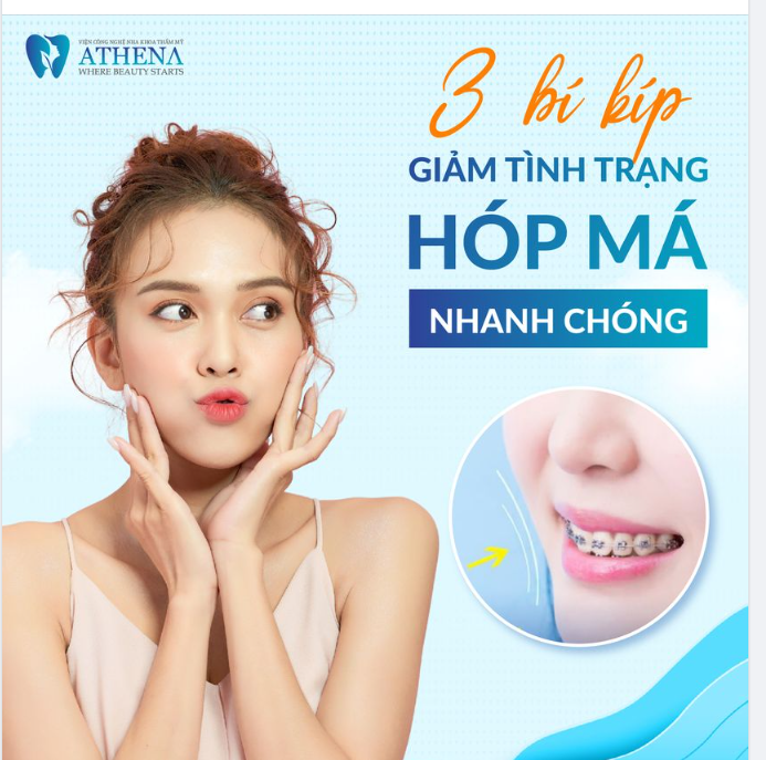 BẬT MÍ 3 BÍ KÍP GIẢM TÌNH TRẠNG HÓP MÁ NHANH CHÓNG!