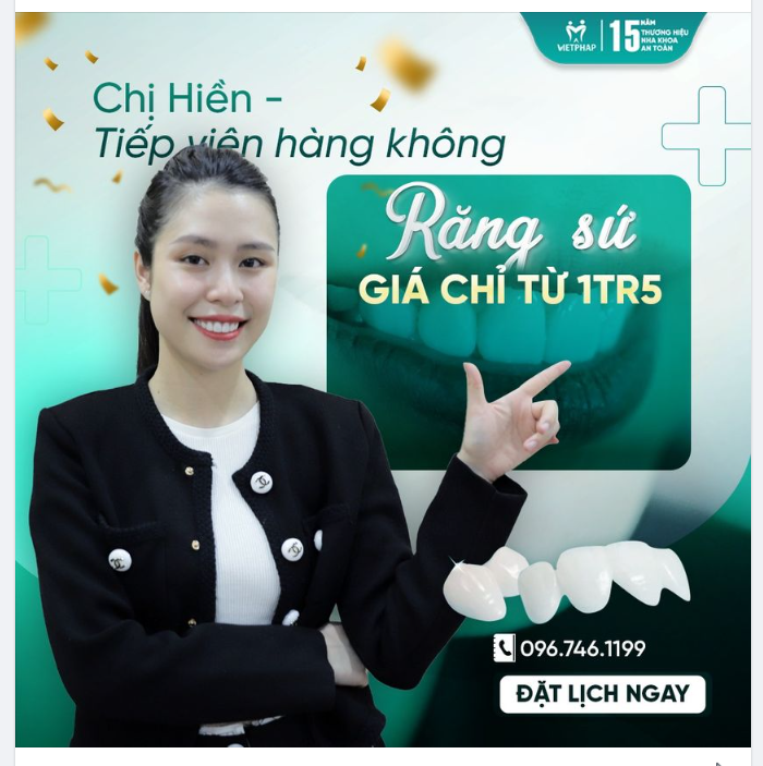 TIẾP VIÊN HÀNG KHÔNG LÀM RĂNG SỨ - TẠI SAO KHÔNG?