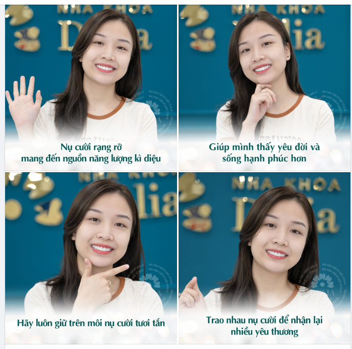 Năng lượng tích cực từ nụ cười rạng rỡ giúp chúng ta cảm thấy yêu đời và sống trọn vẹn hơn.