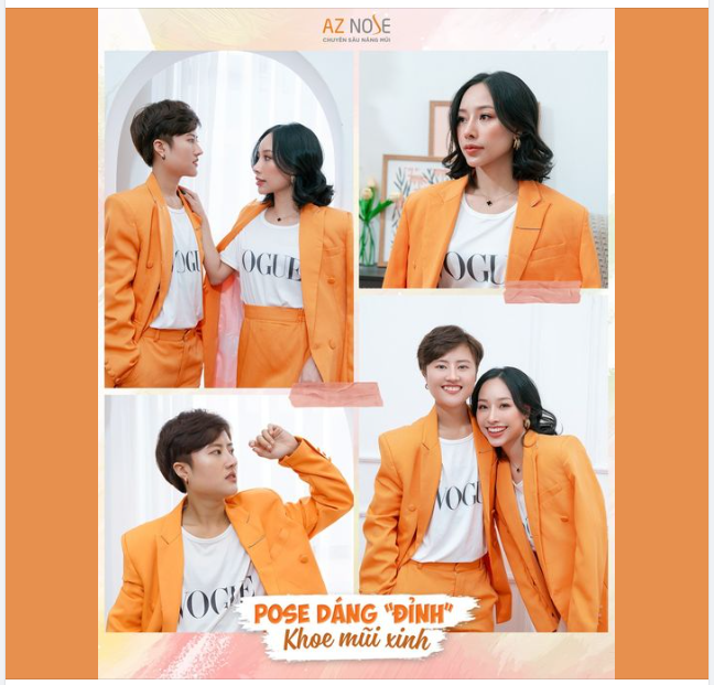 Đôi bạn không chỉ cùng làm việc, mà còn "cùng làm đẹp"