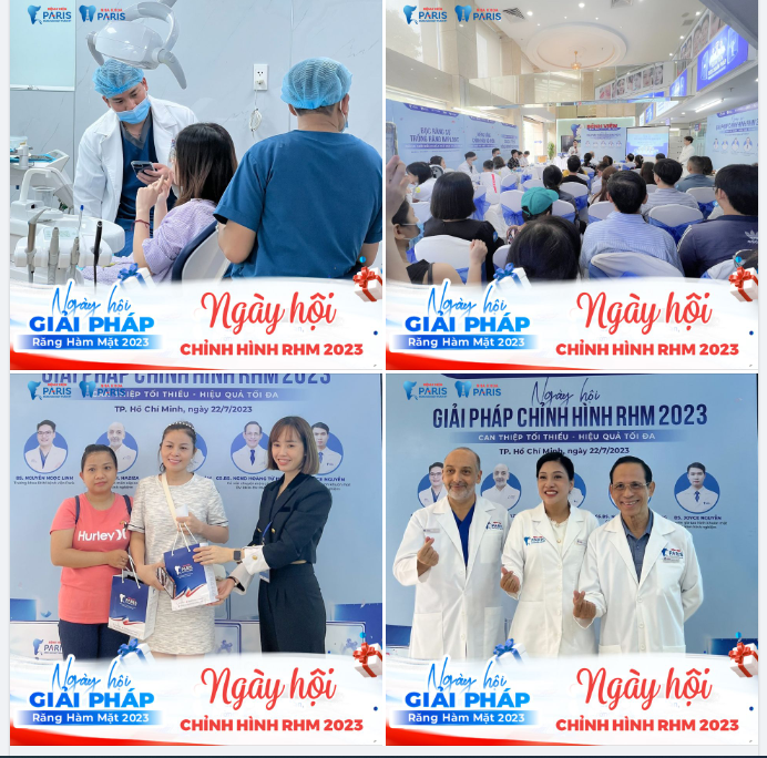 Không khí ngày hội chỉnh hình răng hàm mặt 2023!