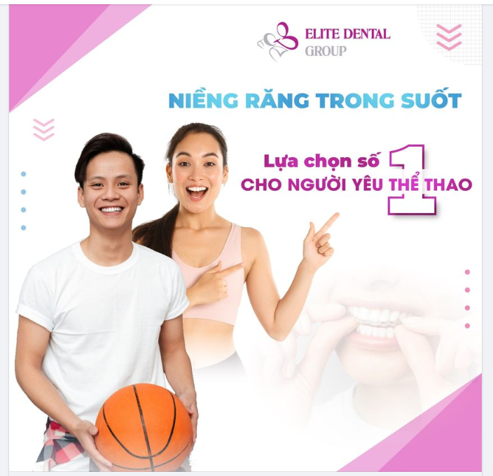 NIỀNG RĂNG TRONG SUỐT - LỰA CHỌN SỐ MỘT CHO NGƯỜI YÊU THỂ THAO
