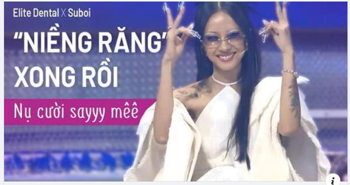 Hành trình niềng răng thay đổi nụ cười của Rapper Suboi.