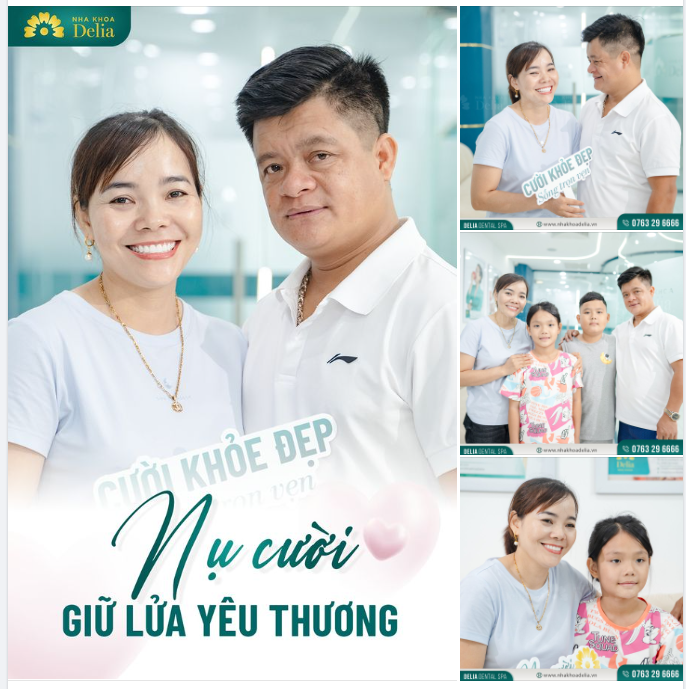 Nụ cười khỏe đẹp - Gia vị gắn kết tổ ấm yêu thương