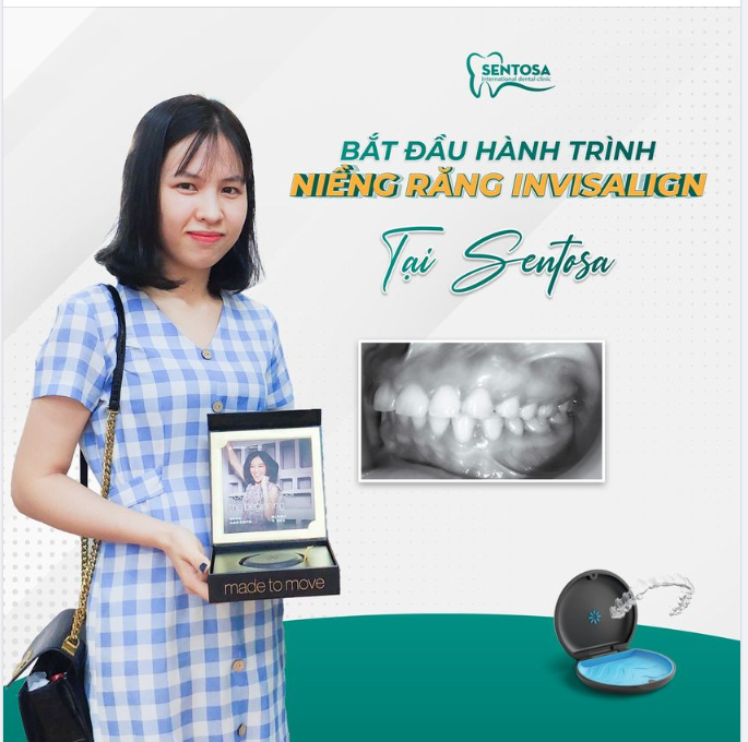 BẮT ĐẦU HÀNH TRÌNH NIỀNG RĂNG INVISALIGN TẠI SENTOSA
