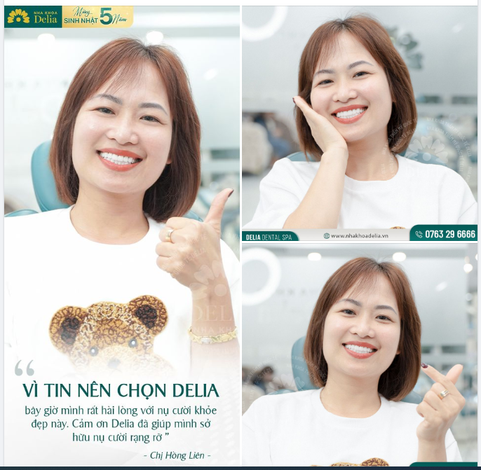 Cuộc sống trọn vẹn bắt đầu từ những nụ cười hạnh phúc, hy vọng rằng các cô gái của Delia sẽ giống như chị Hồng Liên - tự tin thay đổi bản thân, thay đổi nụ cười để trở thành phiên bản hoàn hảo nhất của chính mình