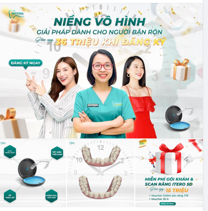 NIỀNG VÔ HÌNH - GIẢI PHÁP DÀNH CHO NGƯỜI BẬN RỘN