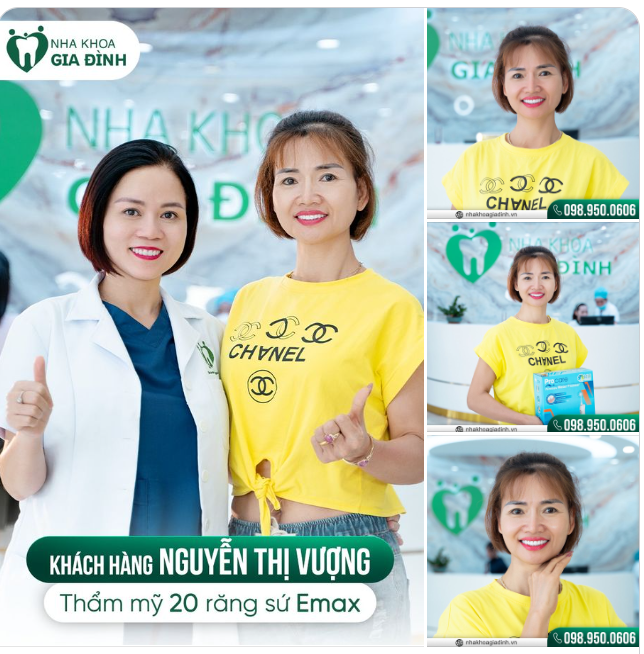 KHÔNG CHỌN LÀM RĂNG THẨM MỸ Ở SƠN LA, KHÁCH HÀNG QUYẾT TÂM XUỐNG HÀ NỘI GẶP BÁC SĨ NHA KHOA GIA ĐÌNH