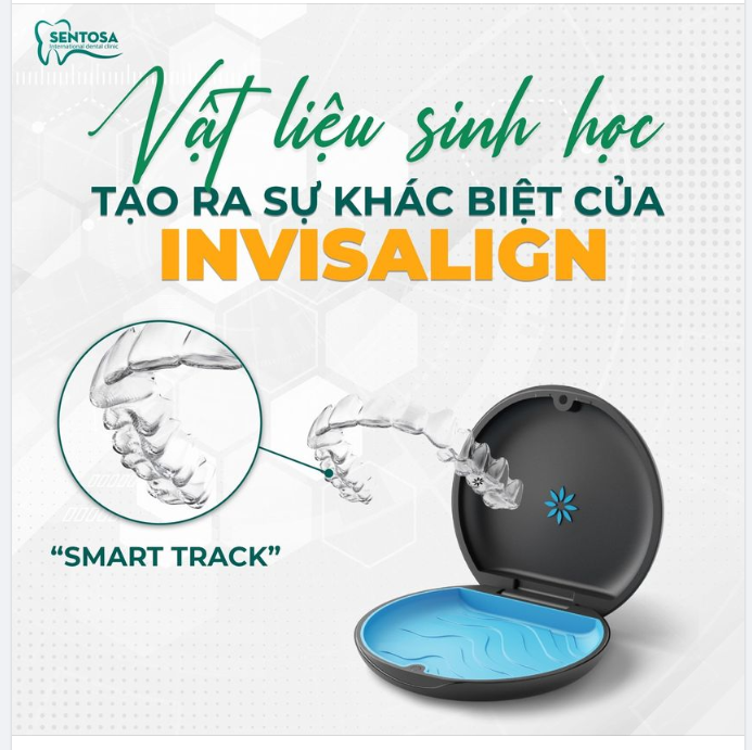 SMARTTRACK - VẬT LIỆU SINH HỌC TẠO RA SỰ KHÁC BIỆT CỦA INVISALIGN