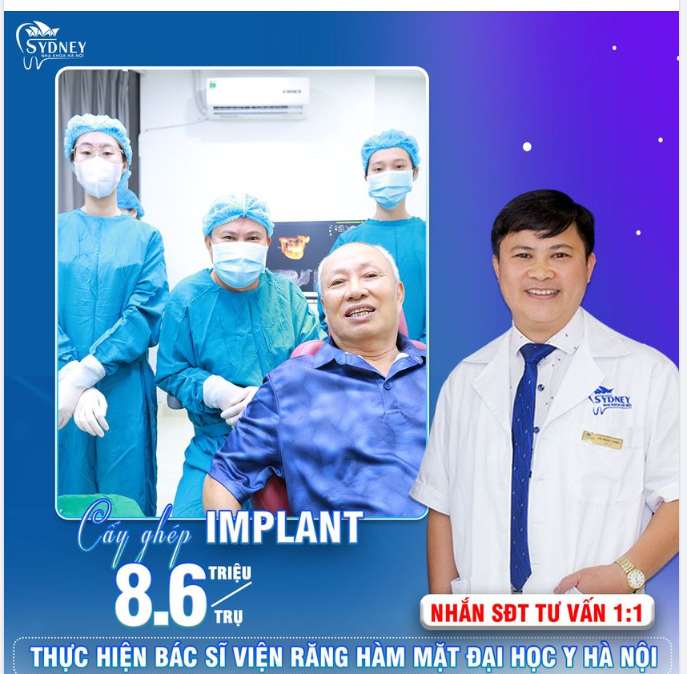 TRỒNG RĂNG IMPLANT - TẠM BIỆT NỖI LO MẤT RĂNG