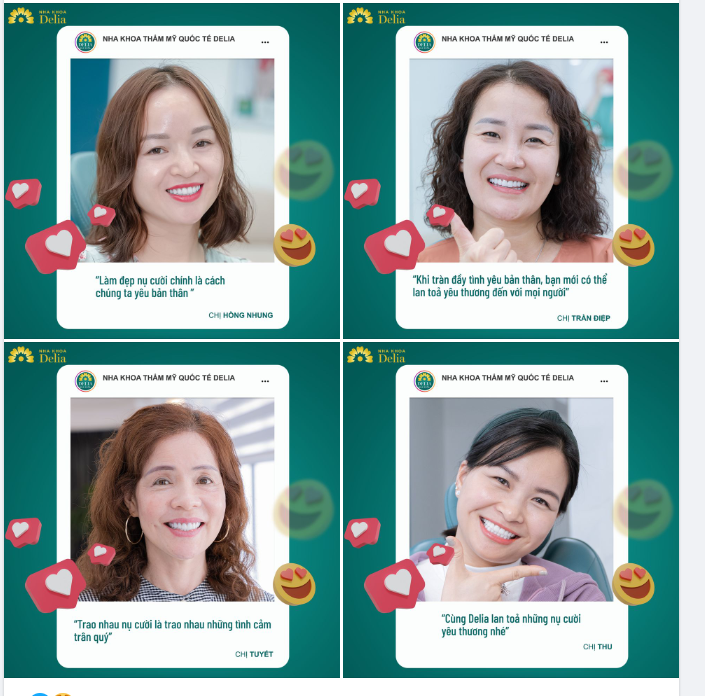 Làm đẹp nụ cười chính là cách chăm chút và yêu thương chính mình.
