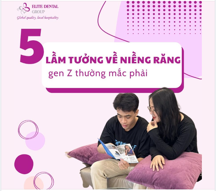5 SAI LẦM VỀ NIỀNG RĂNG BẠN TRẺ GEN Z THƯỜNG MẮC PHẢI