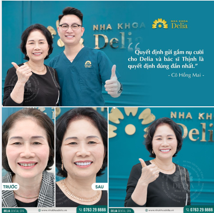 Delia chúc cô sẽ luôn thật hạnh phúc, may mắn và luôn rạng rỡ nụ cười trong mọi khoảnh khắc cuộc sống.
