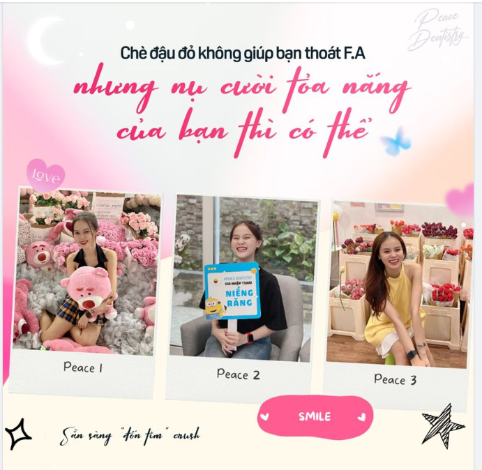 CHÈ ĐẬU ĐỎ KHÔNG GIÚP BẠN THOÁT F.A  NHƯNG NỤ CƯỜI TỎA NẮNG THÌ CÓ THỂ