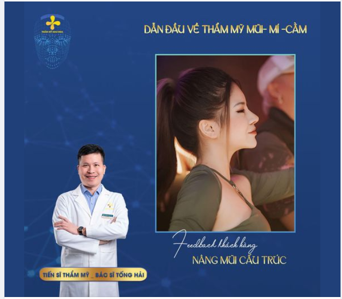 Nhan sắc hậu nâng mũi cấu trúc của DJ MeiKo