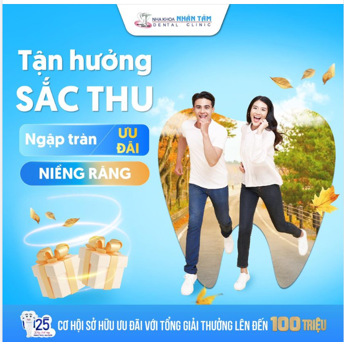 TẬN HƯỞNG SẮC THU, NGẬP TRÀN ƯU ĐÃI NIỀNG RĂNG