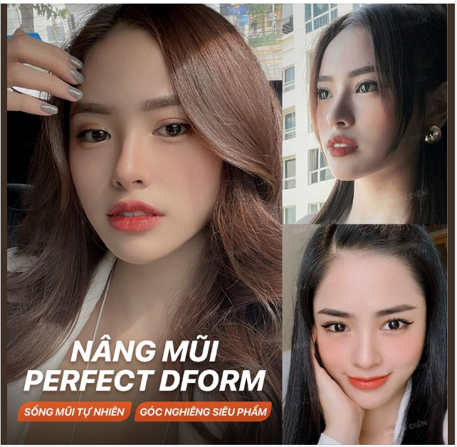 DÁNG MŨI XINH, LÊN HÌNH NÉT