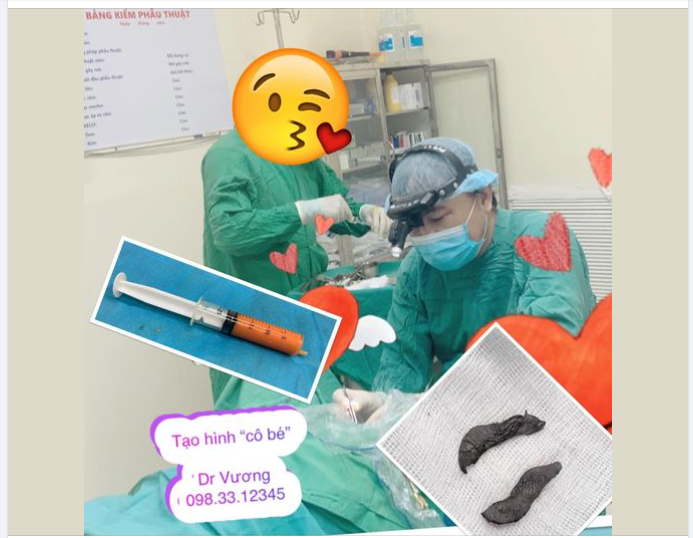 Thẩm mỹ tiểu EVA với Dr Vương