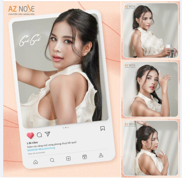 Phong thuỷ và tài lộc "đi lên" bất ngờ sau 3 tháng nâng mũi bởi BS CKI. Đinh Xuân Sơn Tùng.