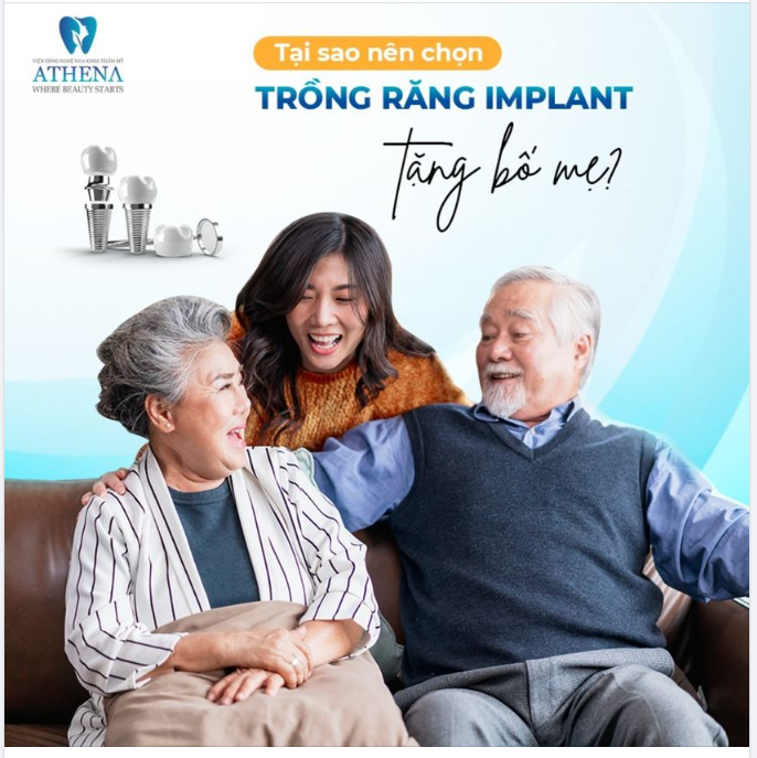 Việc chăm sóc sức khỏe răng miệng cho người lớn tuổi đặc biệt quan trọng, cần sớm phục hình răng đã mất để bảo vệ sức khỏe của bố mẹ được tốt hơn.