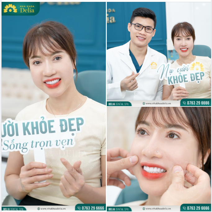 Cảm ơn chị Thu Hằng đã tin tưởng và lựa chọn Delia để gửi gắm nụ cười của mình.