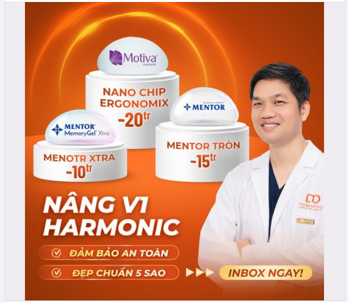 NGỰC ĐẸP AN TOÀN - ĐẠT CHUẨN 5 SAO