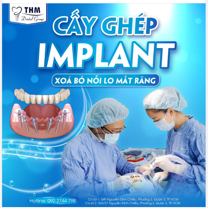 CẤY GHÉP IMPLANT - XÓA BỎ NỖI LO MẤT RĂNG
