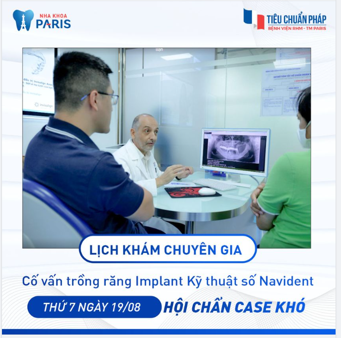 Lịch thăm khám của BS. Jean Meir Haziza tại Bệnh viện Paris!