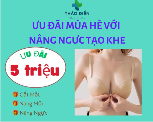 ƯU ĐÃI MÙA HÈ VỚI NÂNG NGỰC TẠO KHE!!!