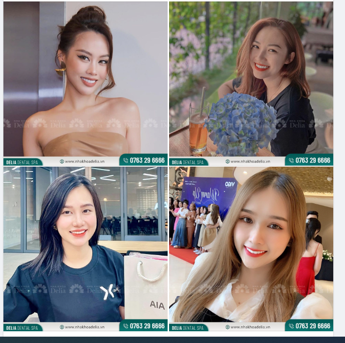 Chia sẻ với mọi người nguồn năng lượng tích cực đến từ những nụ cười tỏa nắng của khách hàng Delia