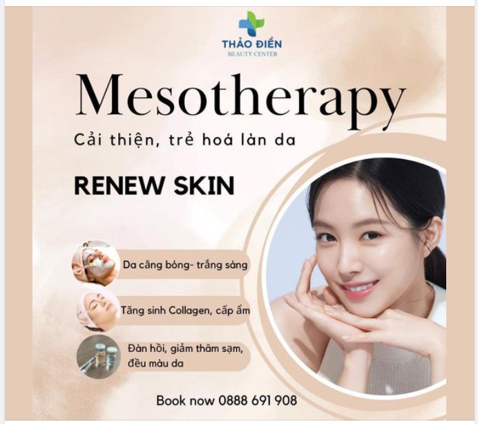 Tiêm MESOTHERAPY phương pháp làm đẹp chưa bao giờ hết hót 