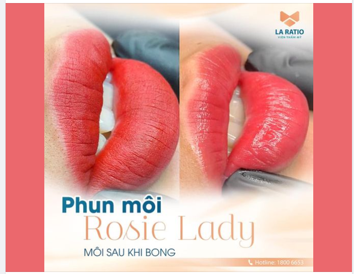 Nếu bạn đang thắc mắc phun môi sau khi bong mài sẽ như thế nào, thì cùng xem hình ảnh ở bên dưới để thấy rõ kết quả nhé!