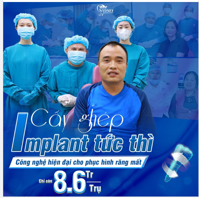 Cấy ghép Implant tức thì như thế nào?