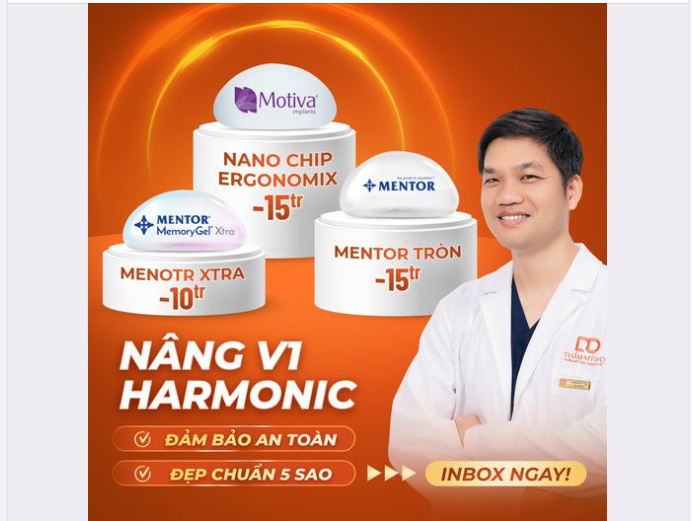 NGỰC ĐẸP AN TOÀN - ĐẠT CHUẨN 5 SAO
