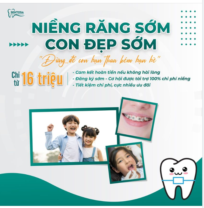 NIỀNG RĂNG CHO CON: BA MẸ ĐẦU TƯ SỚM - CON ĐẸP SỚM