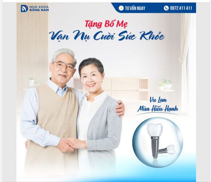 VU LAN NÀY HÃY TẶNG BỐ MẸ MỘT SỨC KHỎE DỒI DÀO