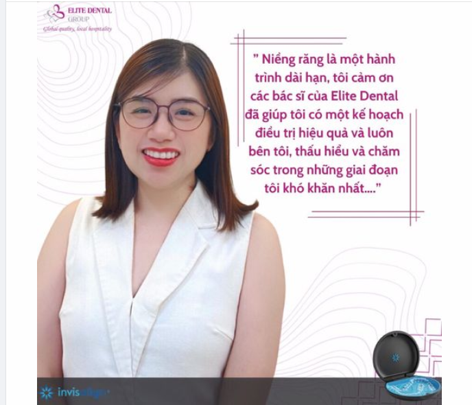 HÀNH TRÌNH NIỀNG RĂNG BẰNG KHAY TRONG SUỐT: HIỆU QUẢ TRONG ĐIỀU TRỊ - PHÙ HỢP CHO LỊCH TRÌNH CÔNG TÁC XA.