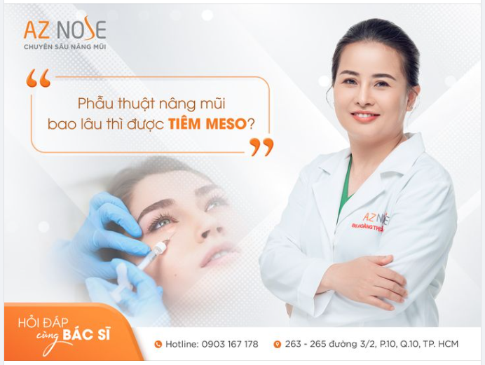 NÂNG MŨI BAO LÂU ĐƯỢC TIÊM MESO